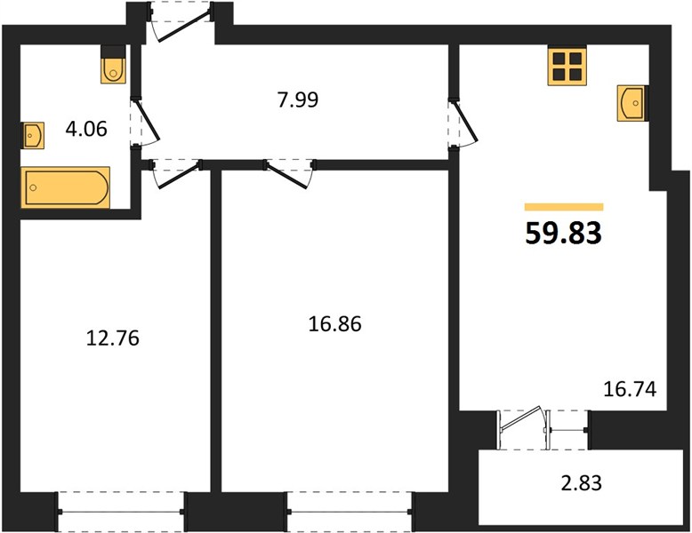 2-room