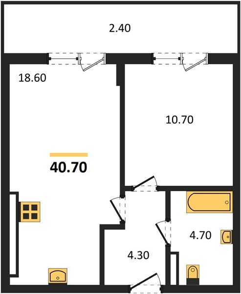 1-room