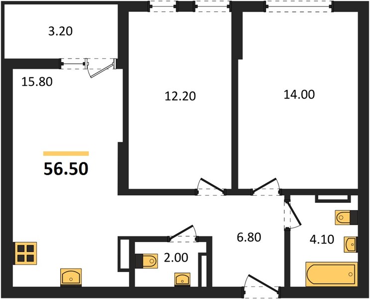 2-room