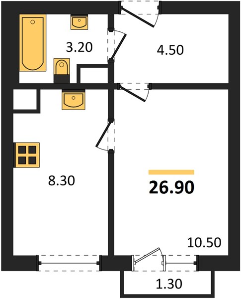 1-room