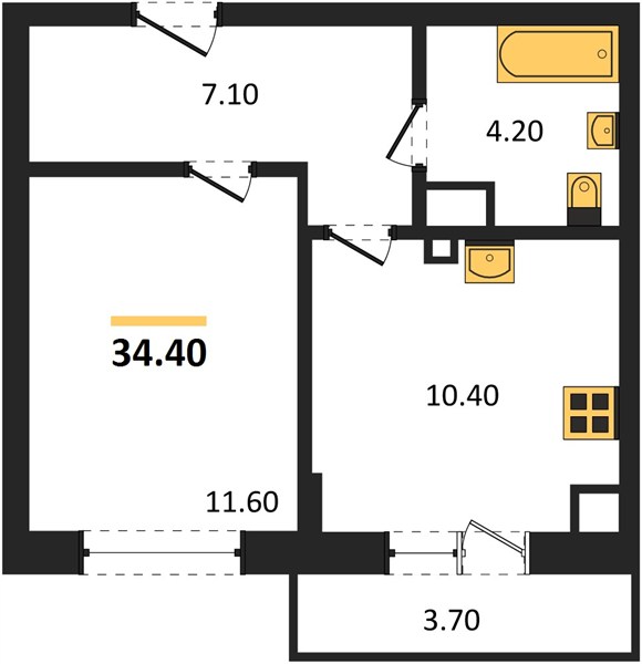 1-room