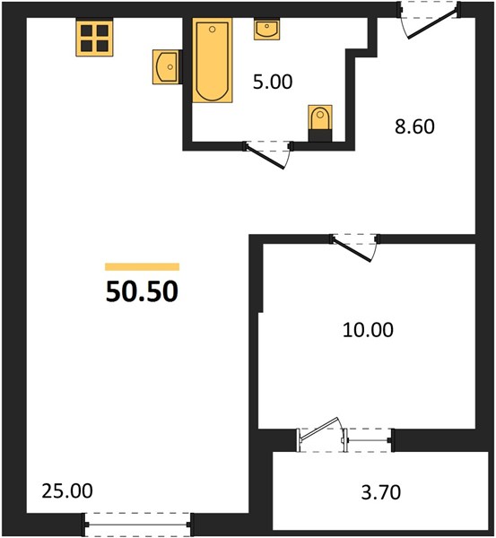 1-room