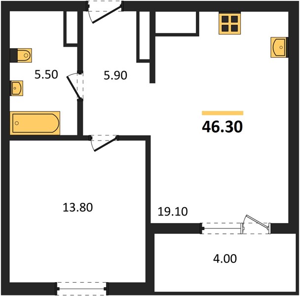 1-room