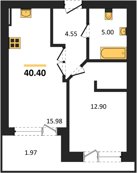 1-room