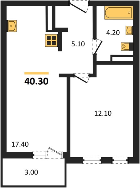 1-room