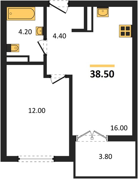 1-room