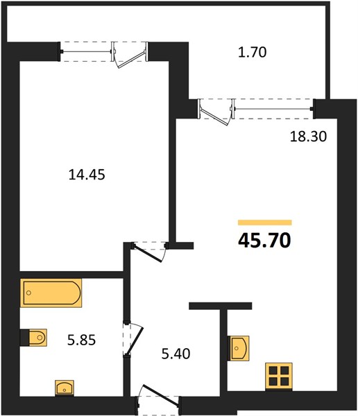 1-room
