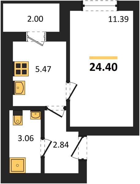 1-room