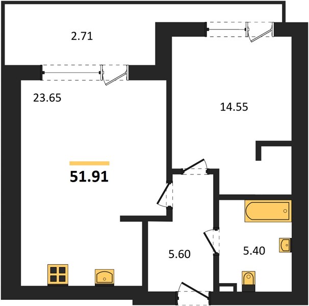 1-room