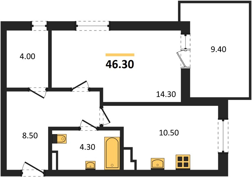 1-room