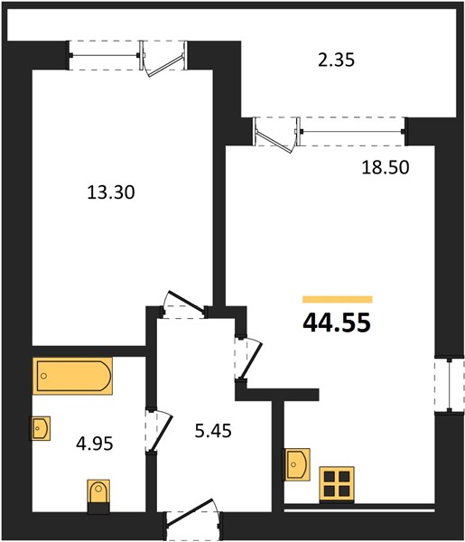 1-room