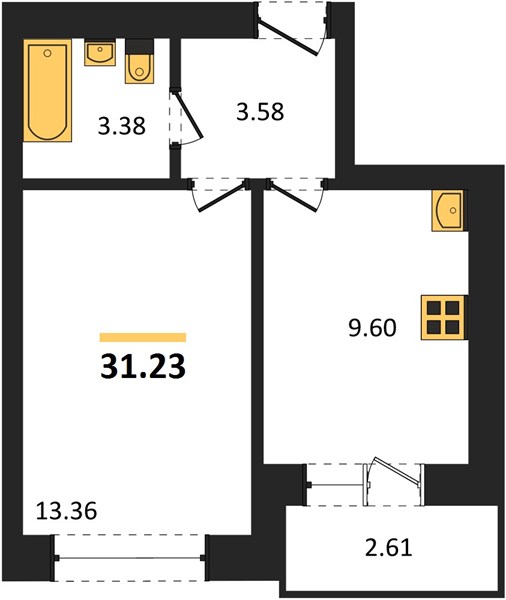 1-room