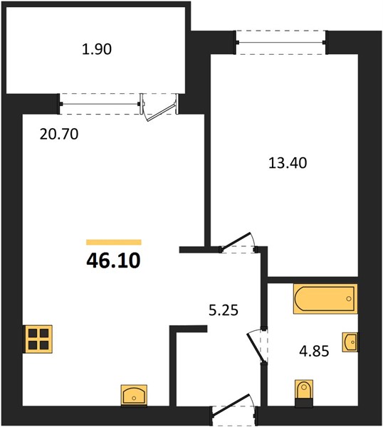 1-room