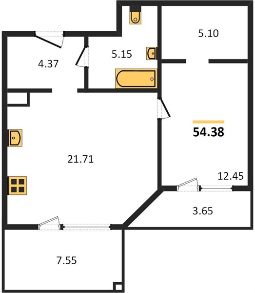 1-room