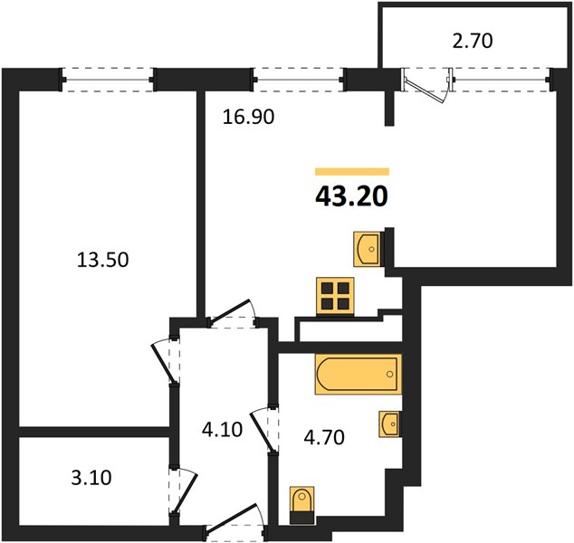 1-room