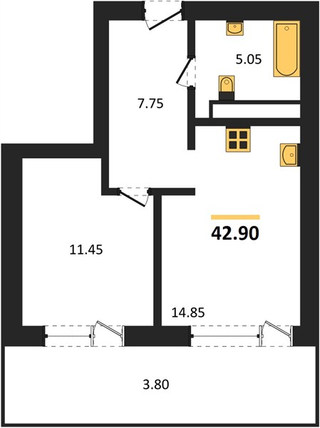 1-room