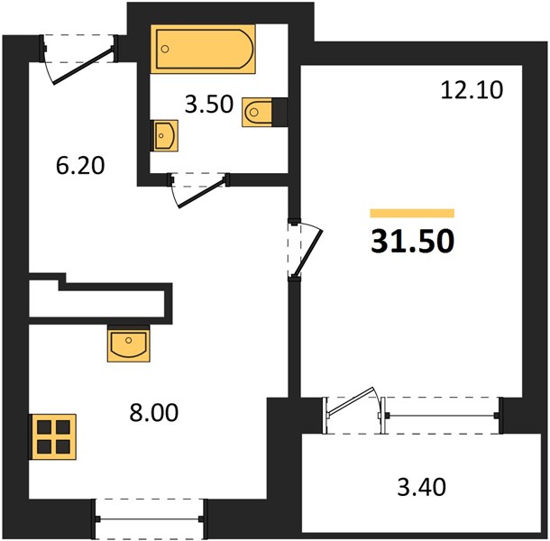 1-room
