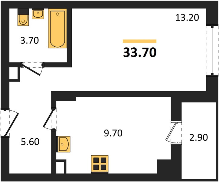 1-room