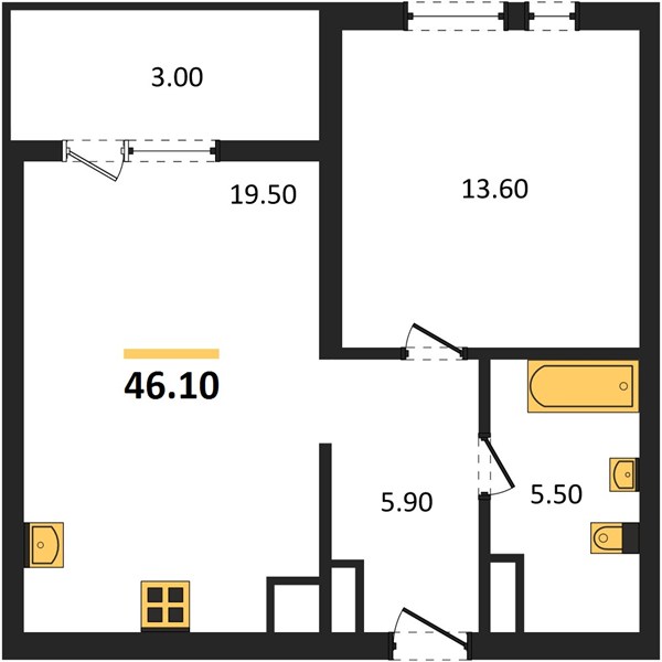 1-room
