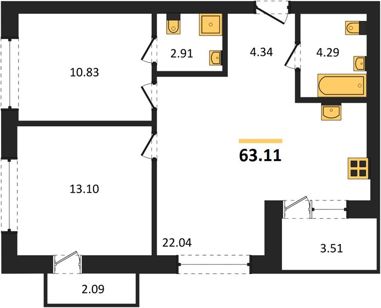 2-room