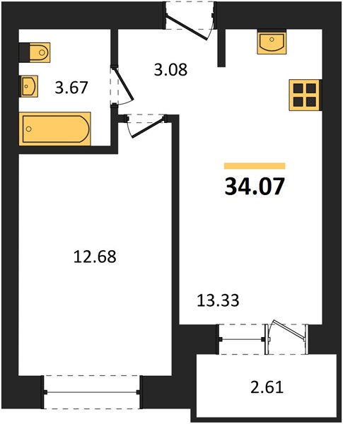 1-room