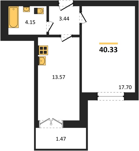 1-room